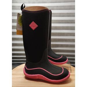 Muck Boot tall black pink sporty multi season womens 6